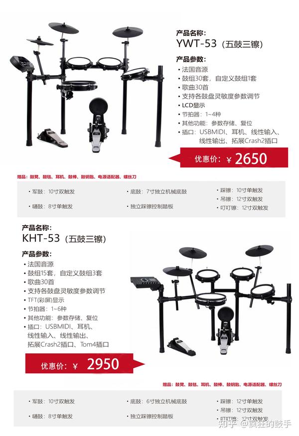 电子鼓好坏的区别 电子鼓好坏的区别是什么 