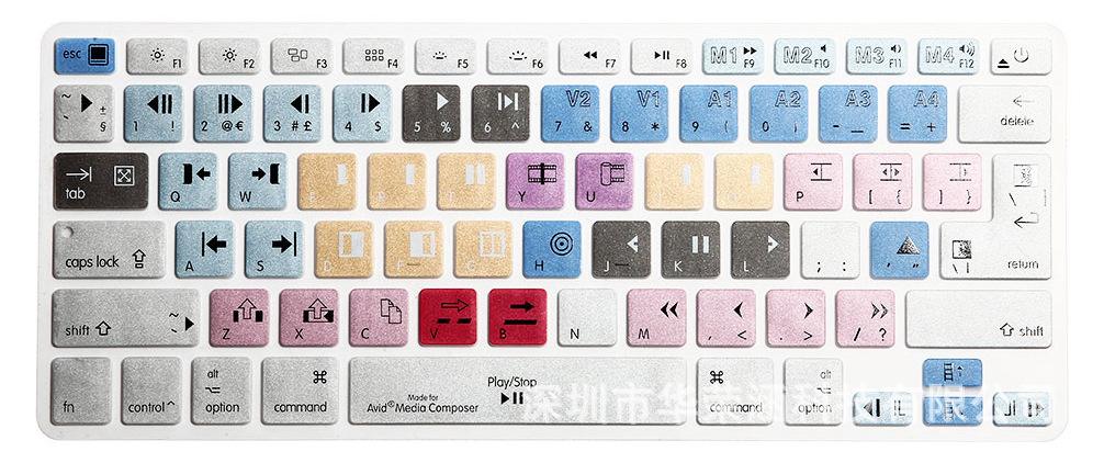 美版macbook键盘区别 macbookair美版键盘 